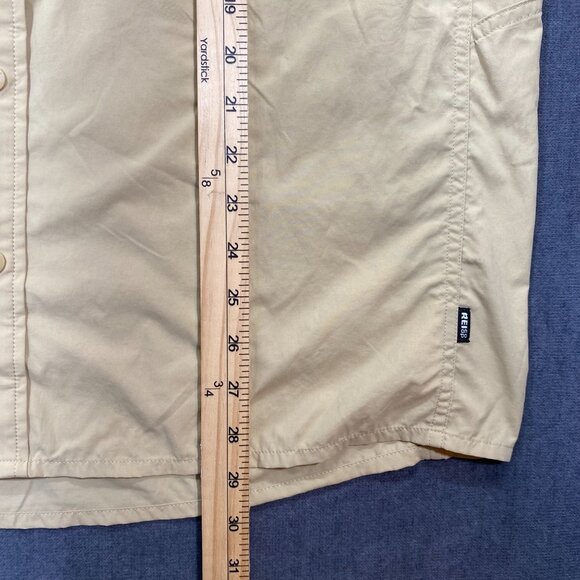 REI Co-Op Mens Yellow Long-Sleeve Button-Up Shirt Size Large Outdoor Hiking - Picture 11 of 14